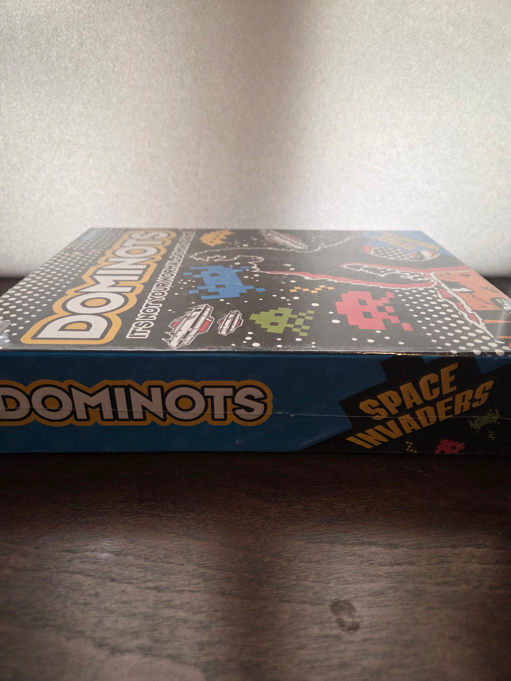 Dominots Space Invaders Board Game Aquarius 92 Tiles New Sealed